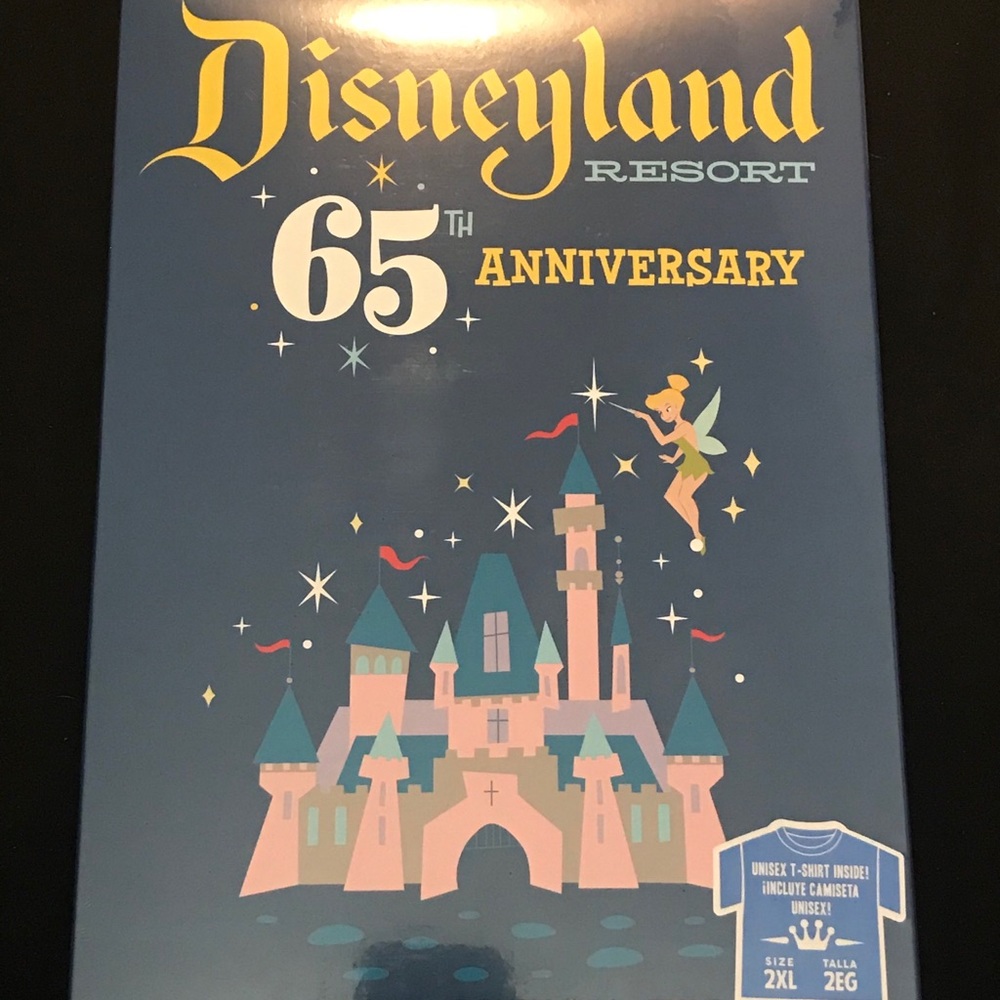 Disneyland 65th Anniversary Funko T Shirt XXL